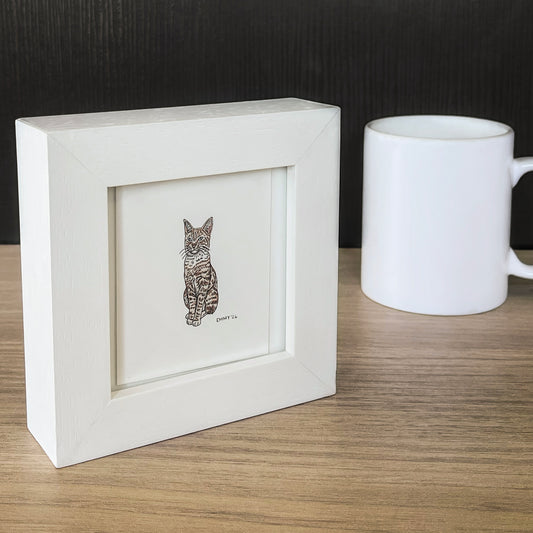 Personalised Framed Pet Portrait