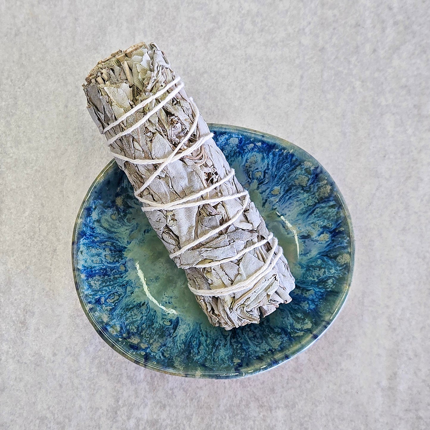 Organic Californian White Sage Smudge Stick (±10cm)